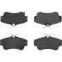 CENTRIC PARTS 301.08410 Centric Premium Ceramic Brake Pads with Shims and Hardware