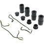 CENTRIC PARTS 301.08430 Centric Premium Ceramic Brake Pads with Shims and Hardware