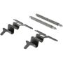 CENTRIC PARTS 301.08480 Centric Premium Ceramic Brake Pads with Shims and Hardware