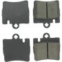 CENTRIC PARTS 301.08480 Centric Premium Ceramic Brake Pads with Shims and Hardware