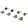 CENTRIC PARTS 301.08560 Centric Premium Ceramic Brake Pads with Shims and Hardware