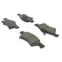 CENTRIC PARTS 301.08570 Centric Premium Ceramic Brake Pads with Shims and Hardware