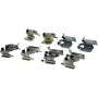 CENTRIC PARTS 301.08580 Centric Premium Ceramic Brake Pads with Shims