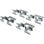 CENTRIC PARTS 301.08650 Centric Premium Ceramic Brake Pads with Shims and Hardware