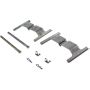 CENTRIC PARTS 301.08700 Centric Premium Ceramic Brake Pads with Shims and Hardware