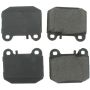 CENTRIC PARTS 301.08740 Centric Premium Ceramic Brake Pads with Shims and Hardware
