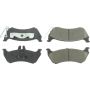 CENTRIC PARTS 301.08750 Centric Premium Ceramic Brake Pads with Shims and Hardware