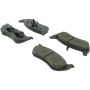 CENTRIC PARTS 301.08810 Centric Premium Ceramic Brake Pads with Shims and Hardware