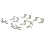 CENTRIC PARTS 301.08820 Centric Premium Ceramic Brake Pads with Shims and Hardware