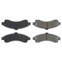 CENTRIC PARTS 301.08820 Centric Premium Ceramic Brake Pads with Shims and Hardware