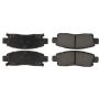 CENTRIC PARTS 301.08830 Centric Premium Ceramic Brake Pads with Shims and Hardware