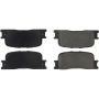 CENTRIC PARTS 301.08851 Centric Premium Ceramic Brake Pads with Shims and Hardware