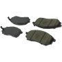 CENTRIC PARTS 301.08880 Centric Premium Ceramic Brake Pads with Shims and Hardware