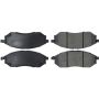 CENTRIC PARTS 301.08881 Centric Premium Ceramic Brake Pads with Shims and Hardware