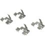 CENTRIC PARTS 301.08910 Centric Premium Ceramic Brake Pads with Shims and Hardware