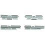 CENTRIC PARTS 301.08970 Centric Premium Ceramic Brake Pads with Shims and Hardware