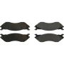 CENTRIC PARTS 301.08970 Centric Premium Ceramic Brake Pads with Shims and Hardware
