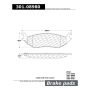 CENTRIC PARTS 301.08980 Centric Premium Ceramic Brake Pads with Shims and Hardware
