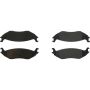 CENTRIC PARTS 301.08980 Centric Premium Ceramic Brake Pads with Shims and Hardware