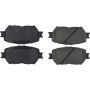 CENTRIC PARTS 301.09081 Centric Premium Ceramic Brake Pads with Shims and Hardware
