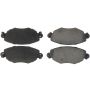 CENTRIC PARTS 301.09100 Centric Premium Ceramic Brake Pads with Shims