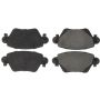 CENTRIC PARTS 301.09110 Centric Premium Ceramic Brake Pads with Shims