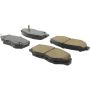 CENTRIC PARTS 301.09140 Centric Premium Ceramic Brake Pads with Shims and Hardware