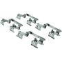 CENTRIC PARTS 301.09141 Centric Premium Ceramic Brake Pads with Shims and Hardware