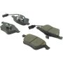 CENTRIC PARTS 301.09151 Centric Premium Ceramic Brake Pads with Shims and Hardware