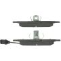 CENTRIC PARTS 301.09151 Centric Premium Ceramic Brake Pads with Shims and Hardware