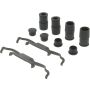 CENTRIC PARTS 301.09350 Centric Premium Ceramic Brake Pads with Shims and Hardware