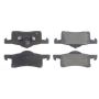 CENTRIC PARTS 301.09350 Centric Premium Ceramic Brake Pads with Shims and Hardware
