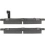 CENTRIC PARTS 301.09480 Centric Premium Ceramic Brake Pads with Shims and Hardware