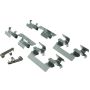 CENTRIC PARTS 301.09560 Centric Premium Ceramic Brake Pads with Shims and Hardware