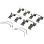 CENTRIC PARTS 301.09570 Centric Premium Ceramic Brake Pads with Shims and Hardware