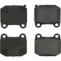 CENTRIC PARTS 301.09610 Centric Premium Ceramic Brake Pads with Shims and Hardware