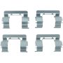 CENTRIC PARTS 301.09620 Centric Premium Ceramic Brake Pads with Shims and Hardware