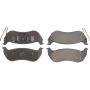 CENTRIC PARTS 301.09640 Centric Premium Ceramic Brake Pads with Shims and Hardware