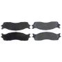 CENTRIC PARTS 301.09650 Centric Premium Ceramic Brake Pads with Shims and Hardware