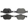 CENTRIC PARTS 301.09700 Centric Premium Ceramic Brake Pads with Shims and Hardware