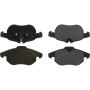 CENTRIC PARTS 301.09720 Centric Premium Ceramic Brake Pads with Shims and Hardware