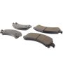 CENTRIC PARTS 301.09741 Centric Premium Ceramic Brake Pads with Shims and Hardware