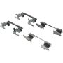 CENTRIC PARTS 301.09741 Centric Premium Ceramic Brake Pads with Shims and Hardware
