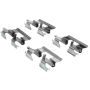 CENTRIC PARTS 301.09990 Centric Premium Ceramic Brake Pads with Shims and Hardware