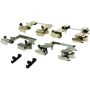 CENTRIC PARTS 301.10050 Centric Premium Ceramic Brake Pads with Shims and Hardware