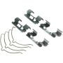 CENTRIC PARTS 301.10110 Centric Premium Ceramic Brake Pads with Shims and Hardware