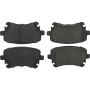 CENTRIC PARTS 301.10180 Centric Premium Ceramic Brake Pads with Shims and Hardware