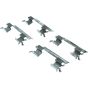 CENTRIC PARTS 301.10190 Centric Premium Ceramic Brake Pads with Shims and Hardware