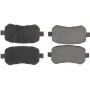 CENTRIC PARTS 301.10210 Centric Premium Ceramic Brake Pads with Shims and Hardware