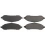 CENTRIC PARTS 301.10220 Centric Premium Ceramic Brake Pads with Shims and Hardware